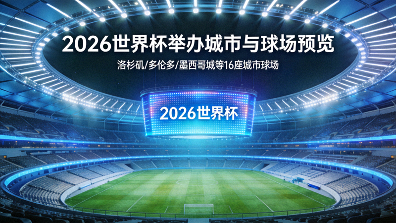2026世界杯举办城市与球场预览 - 现代化体育场内部